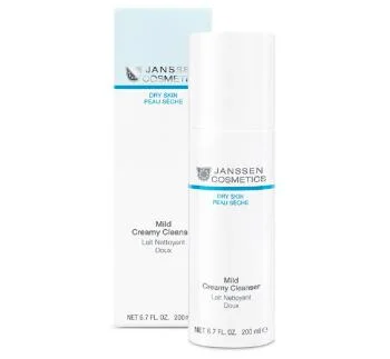 Нежная очищающая эмульсия Mild Creamy Cleancer Janssen Cosmetics 200 мл Нежная очищающая эмульсия Mild Creamy Cleancer Janssen Cosmetics 200 мл