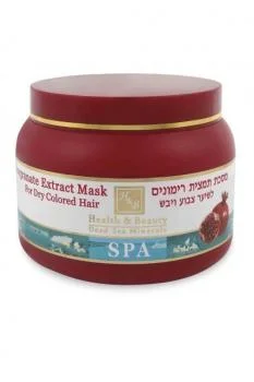 Увлажняющая маска для сухих окрашенных волос с экстрактом граната Health &amp; Beauty 250 мл
