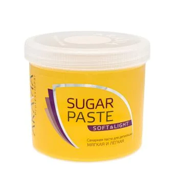 Сахарная паста мягкой консистенции для шугаринга Мягкая и легкая Aravia 750 г