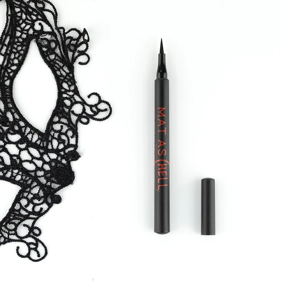 Фетровая подводка-фломастер для глаз Eyeliner Mat As Hell