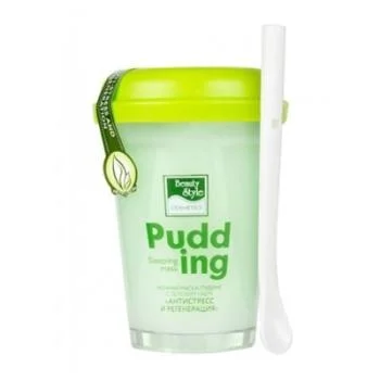 Ночная маска-пудинг с зеленым чаем Антистресс и регенерация Beauty Style 100 г