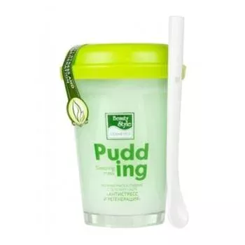 Ночная маска-пудинг с зеленым чаем Антистресс и регенерация Beauty Style 100 г