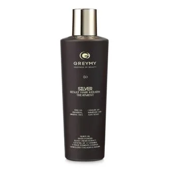 Кератиновый крем для восстановления и выпрямления Сильвер Резалт Silver Result Hair Keratin Treatment Greymy