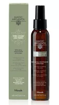 Молочко-праймер для придания объёма тонким волосам Extra Volume anti-frizz Thermal Milk Nook 150 мл Молочко-праймер для придания объёма тонким волосам Extra Volume anti-frizz Thermal Milk Nook 150 мл