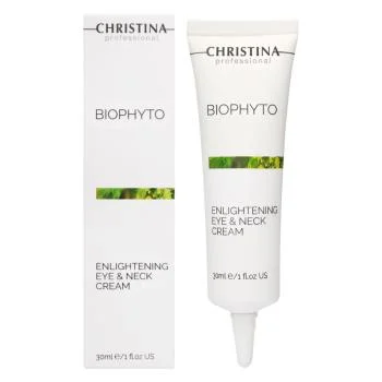 Осветляющий крем для кожи вокруг глаз и шеи Bio Phyto Enlightening Eye and Neck Cream Christina 30 мл
