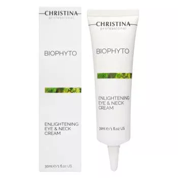 Осветляющий крем для кожи вокруг глаз и шеи Bio Phyto Enlightening Eye and Neck Cream Christina 30 мл