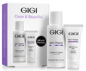 Дорожный набор для идеально чистой кожи NP Clean and Beautiful GiGi
