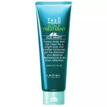 Крем-уход для кожи головы Theo Scalp Treatment Ice Mint Lebel