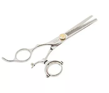 Ножницы филировочные SwivelCut 635 для левши Olivia Garden