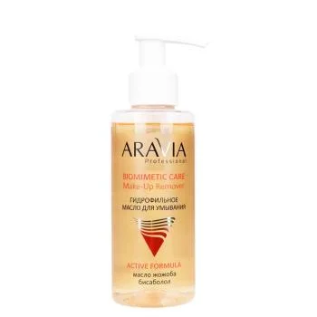 Гидрофильное масло для умывания Make-up remover Aravia 150 мл