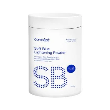 Порошок для осветления волос Soft Blue Lightening Powder Concept