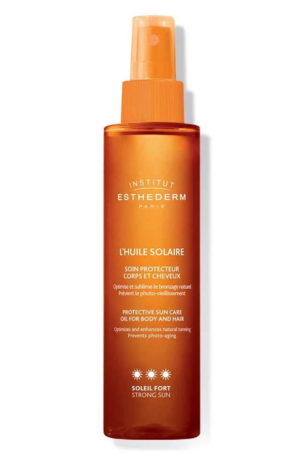 Масло для тела и волос при сильном солнце