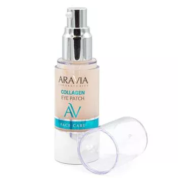 Жидкие коллагеновый патчи Collagen Eye Patch Aravia 30 мл