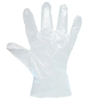 Перчатки полиэтиленовые L прозрачные Чистовье