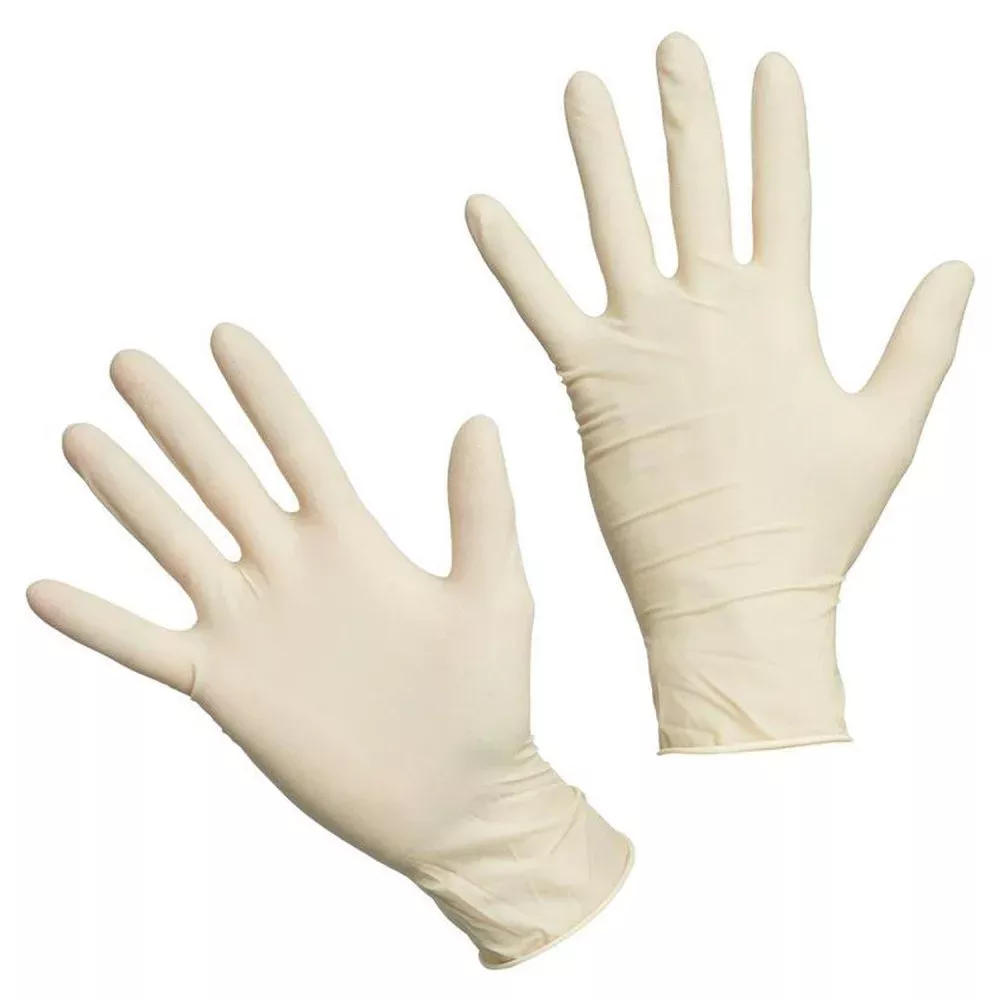 Латексные слегка опудренные перчатки M