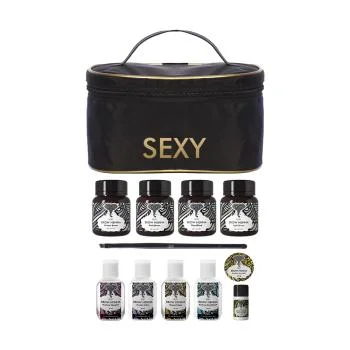 Набор хны для бровей в косметичке Sexy Brow Henna 1 шт