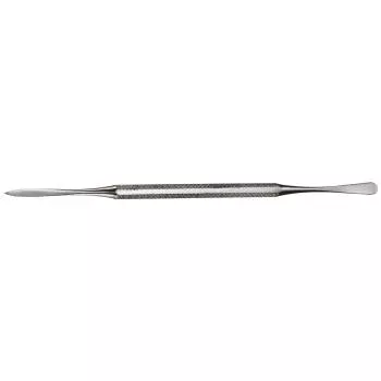 Шпатель двухсторонний (темный металлик) Suda