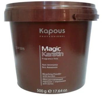 Осветляющая пудра в микрогранулах Non ammonia Magic Keratin Kapous