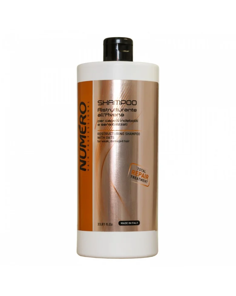 Шампунь для ослабленных и чувствительных волос Numero Restructuring