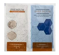 Суперальгинатная маска с морским виноградом Deep Detox Premium 1 шт