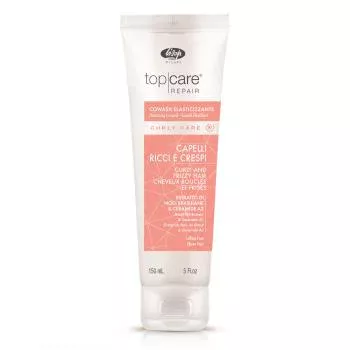 Очищающий разглаж. кондционер для вьющихся Тор Care Repair Elasticising Co-wash Curly and Frizzy Hair Lisap Milano 150 мл