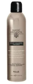 Секретный лак для объемных укладок волос Магия Арганы Nook 400 мл