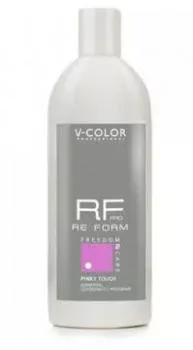 Шампунь Pinky Touch серебристо-розовый Сила цвета V-Color