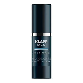 Концентрат для ухода за бородой и кожей лица Men Shape&Smooth Global Gel Klapp 30 мл