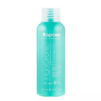 Кремообразная окислительная эмульсия Hyaluronic Cremoxon с Гиалуроновой кислотой 6% Kapous 150 мл
