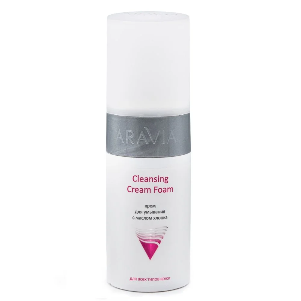 Крем для умывания с маслом хлопка Cleansing Cream Foam
