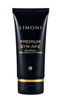 Антивозрастной крем для шеи и декольте со змеиным ядом Limoni 75 мл