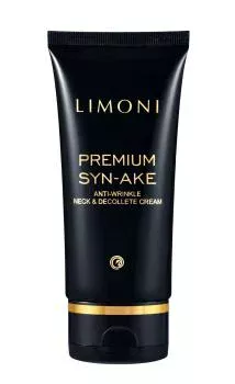 Антивозрастной крем для шеи и декольте со змеиным ядом Limoni