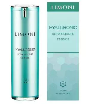 Ультраувлажняющая эссенция для лица с гиалуроновой кислотой Limoni