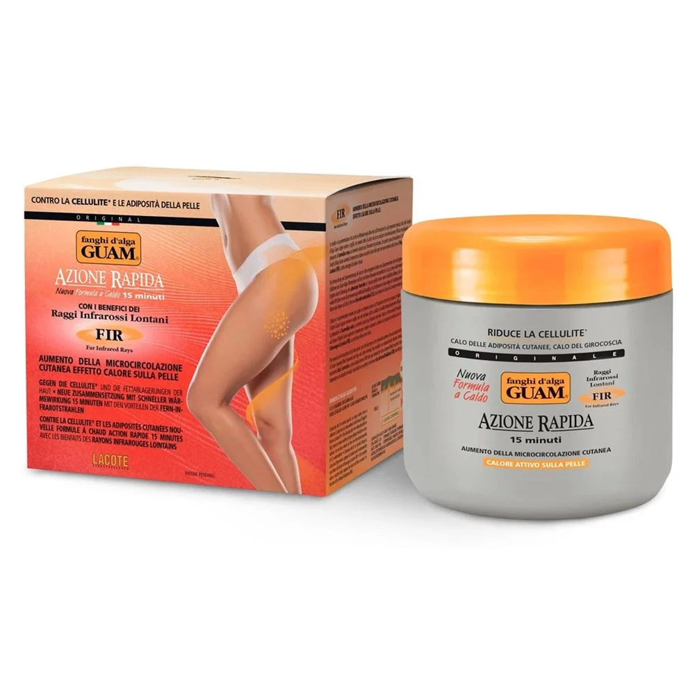 Маска антицеллюлитная Экспресс обертывание Разогревающая с турмалином