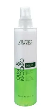 Двухфазная сыворотка для волос с маслами Авокадо и Оливы Kapous 200 мл