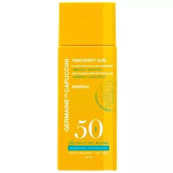 Эмульсия солнцезащитная антивозрастная SPF50 Timexpert Sun Anti-Age Prot Fluid Mineral Germaine de Capuccini 50 мл