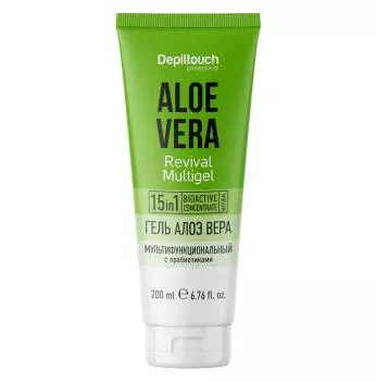 Гель алоэ вера мультифункциональный с пребиотиками Depiltouch 200 мл