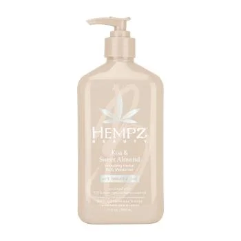 Увлажняющее молочко для тела Коа и Сладкий Миндаль Smoothing Herbal Body Moisturizer Hempz 500 мл