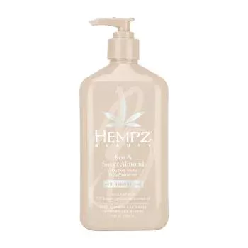 Увлажняющее молочко для тела Коа и Сладкий Миндаль Smoothing Herbal Body Moisturizer Hempz 500 мл
