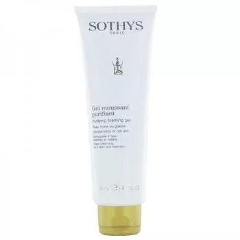 Гель-мусс очищающий с экстрактами ириса и таволги Purifying Foaming Gel Sothys 125 мл