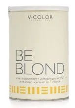 Порошок для осветления Be Blond, белый, осветляет на 7 уровней V-Color 500 г