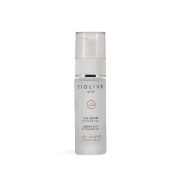 SOS cыворотка с пептидами De-Sense Instant Relief SOS Serum Tetrapeptide Bioline Jato 30 мл