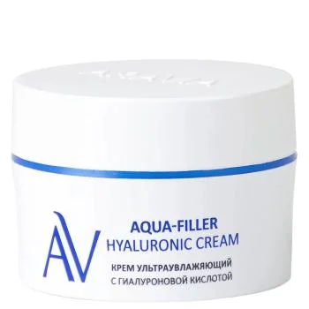 Крем ультраувлажняющий с гиалуроновой кислотой Aqua-Filler Hyaluronic Cream Aravia 50 мл
