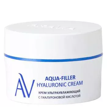 Крем ультраувлажняющий с гиалуроновой кислотой Aqua-Filler Hyaluronic Cream Aravia 50 мл