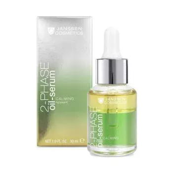 Двухфазная успокаивающая сыворотка 2-Phase Oil Serum Calming Janssen Cosmetics