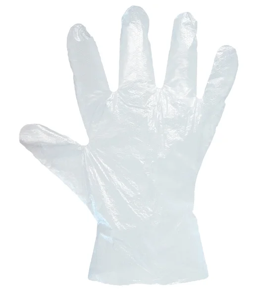 Перчатки полиэтиленовые L прозрачные