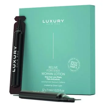 Лосьон против выпадения волос для мужчин Relive Fiale Anticaduta Uomo Green Light