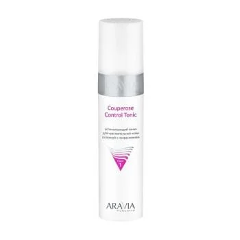 Успокаивающий тоник для чувствительной кожи склонной к покраснениям Couperose Control Tonic Aravia 250 мл
