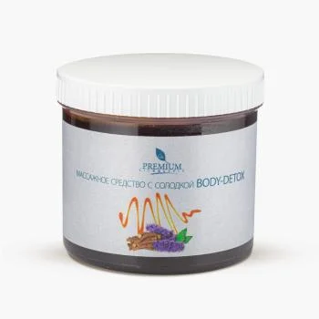 Массажное средство с солодкой Body-detox Premium 500 мл