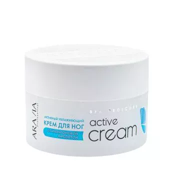 Активный увлажняющий крем с гиалуроновой кислотой Active Cream Aravia 150 мл